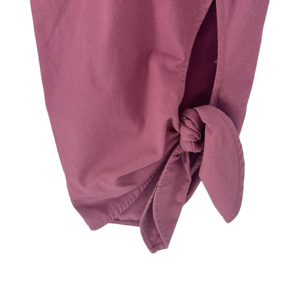 Isabel Marant Gaviao High Waist Trousers Pants Pink Tie Cuff Sz FR 34 US 0/2 - Picture 6 of 8